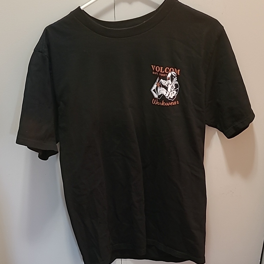 Volcom Kids Black and White Graphic Tee